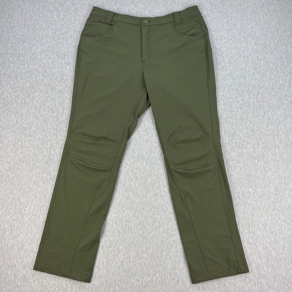 Burlebo Challenger Pants Men XL (37x31) Army Olive Green Water Resistant Hunting